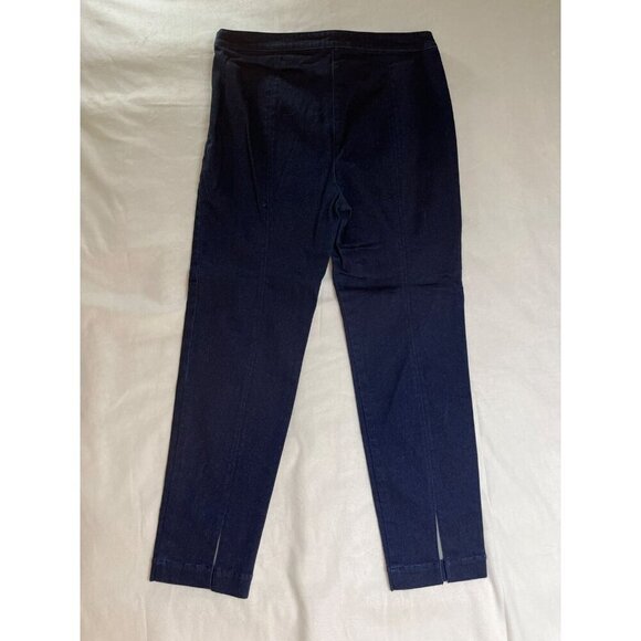 St John Lexi Stretch Split Ankle Skinny Trouser‎ Denim Jeans Blue Size 6 - Picture 8 of 10